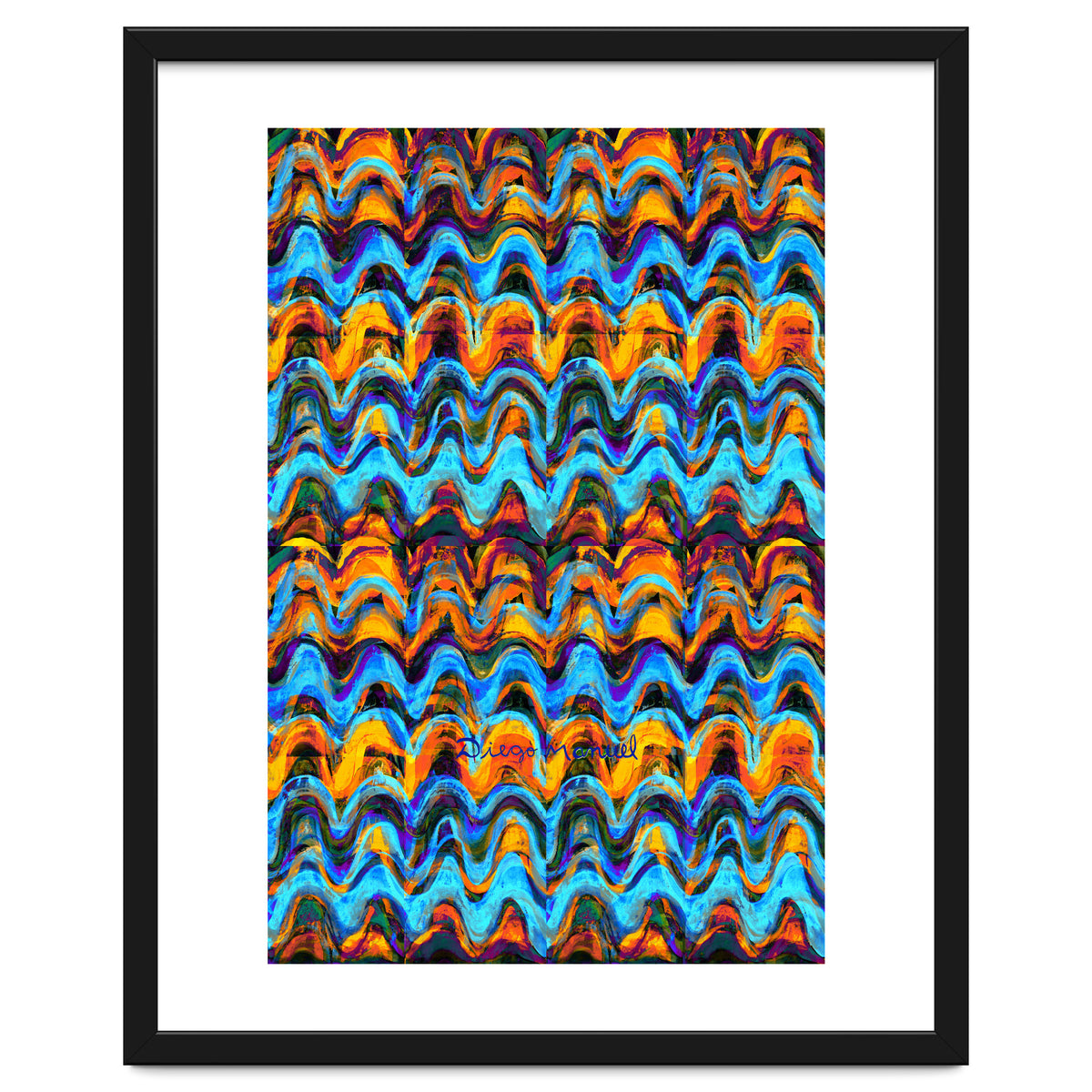 Pop abstract color full