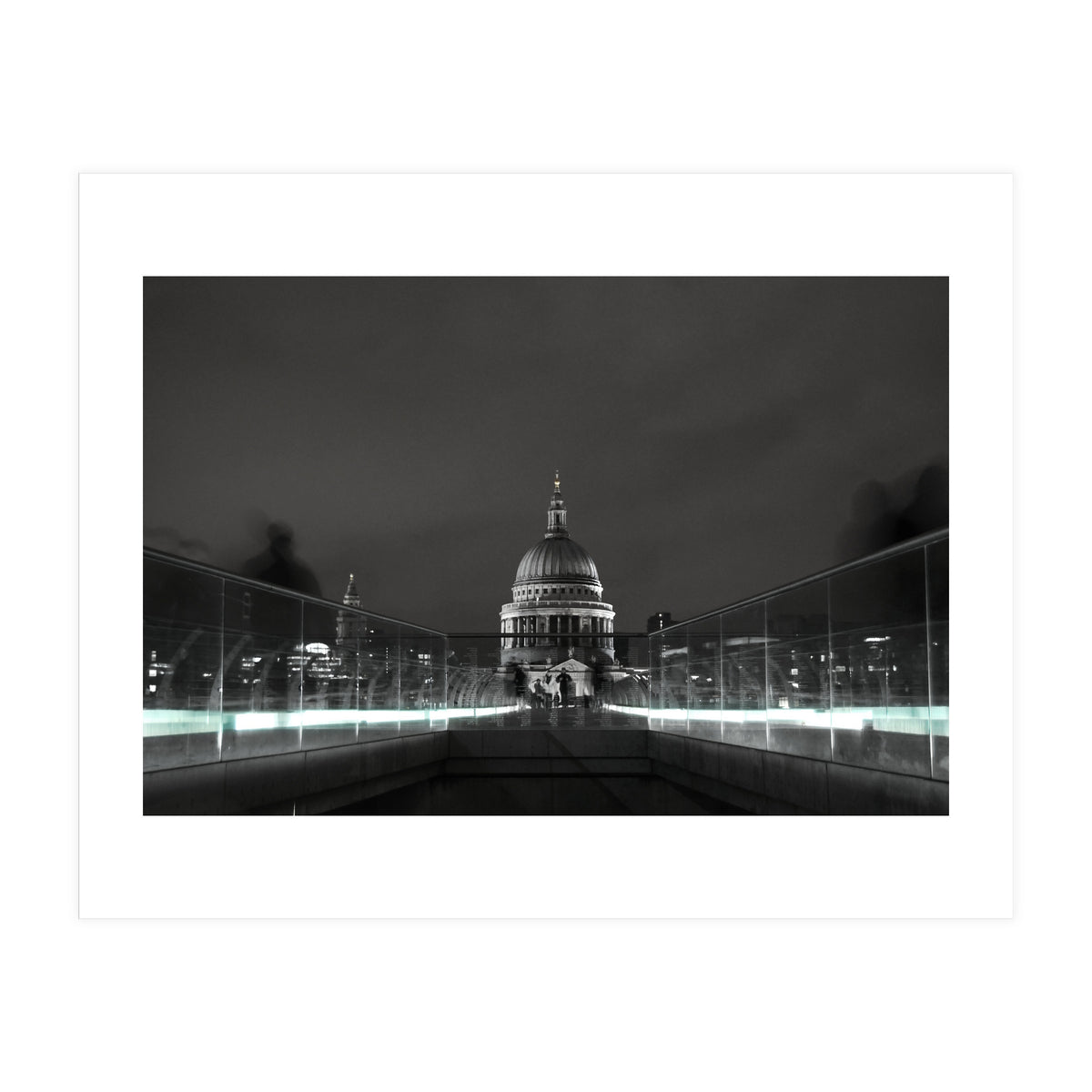 St Paul's Millennium Bridge London (Print Only)