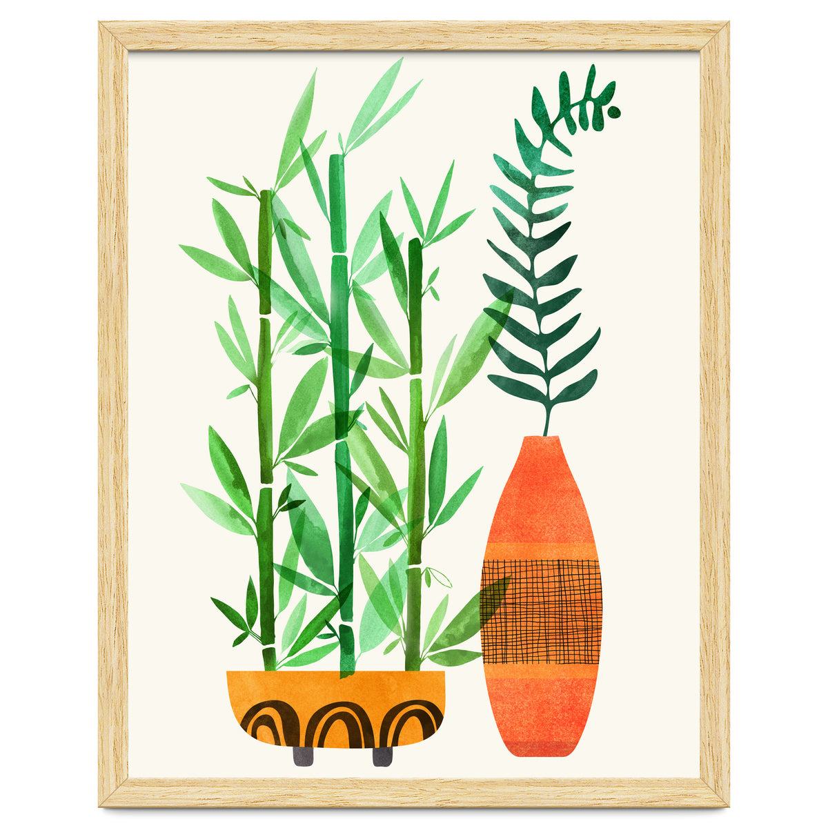 Bamboo And Fern