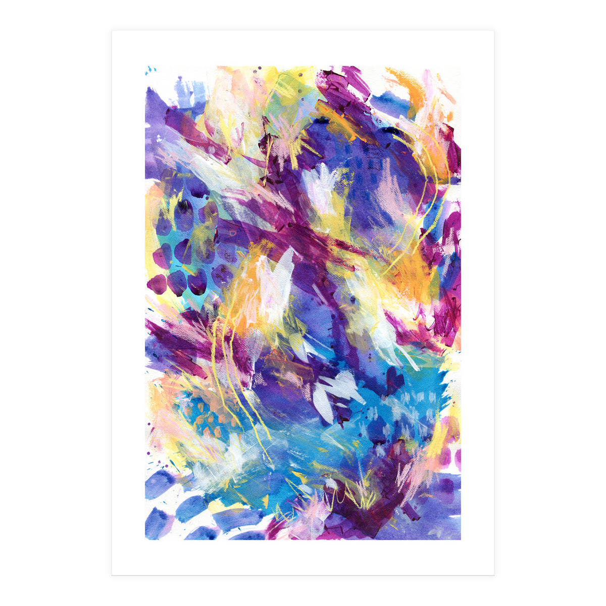 Dancing Of Grapes 2 (Print Only)