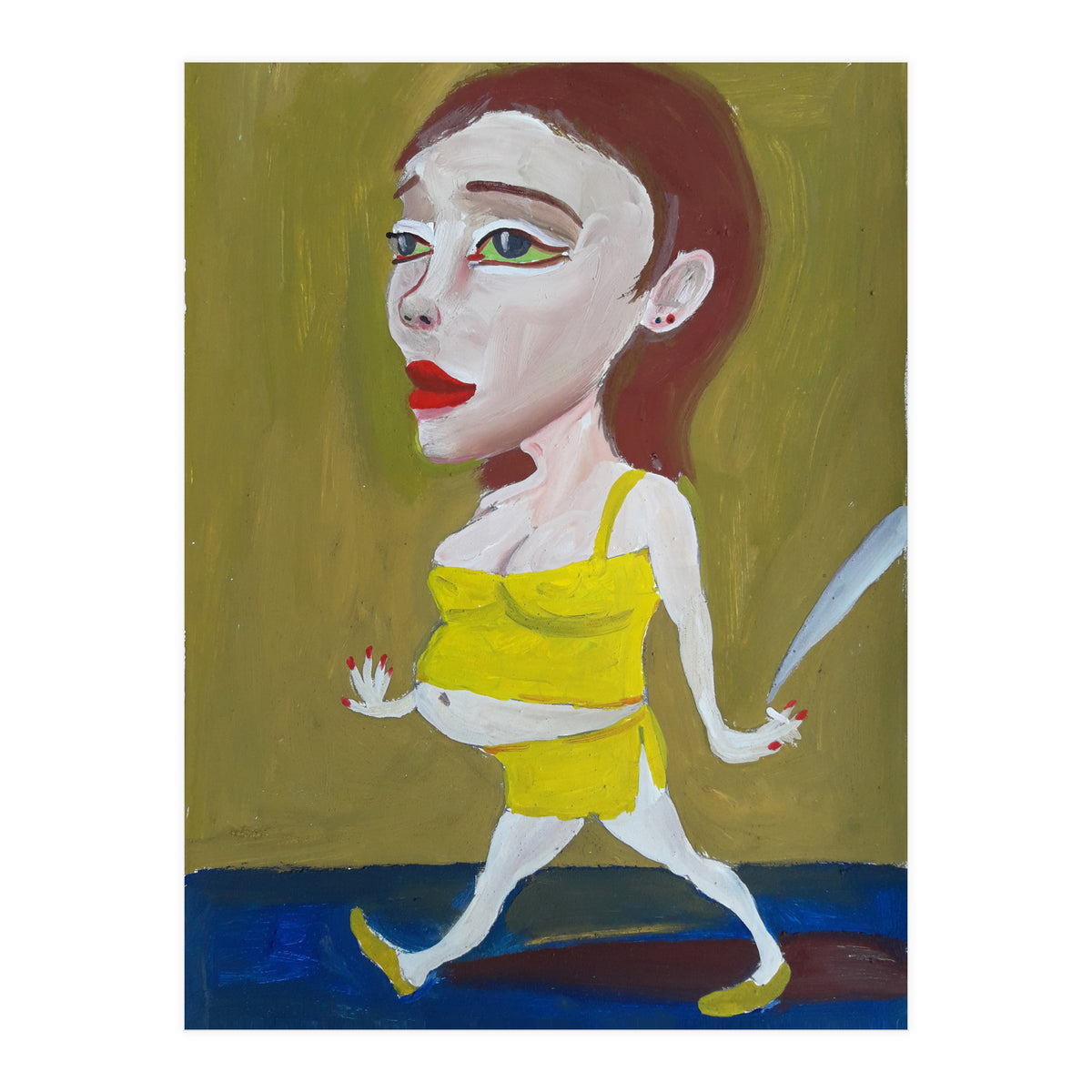 Walking girl 3 (Print Only)