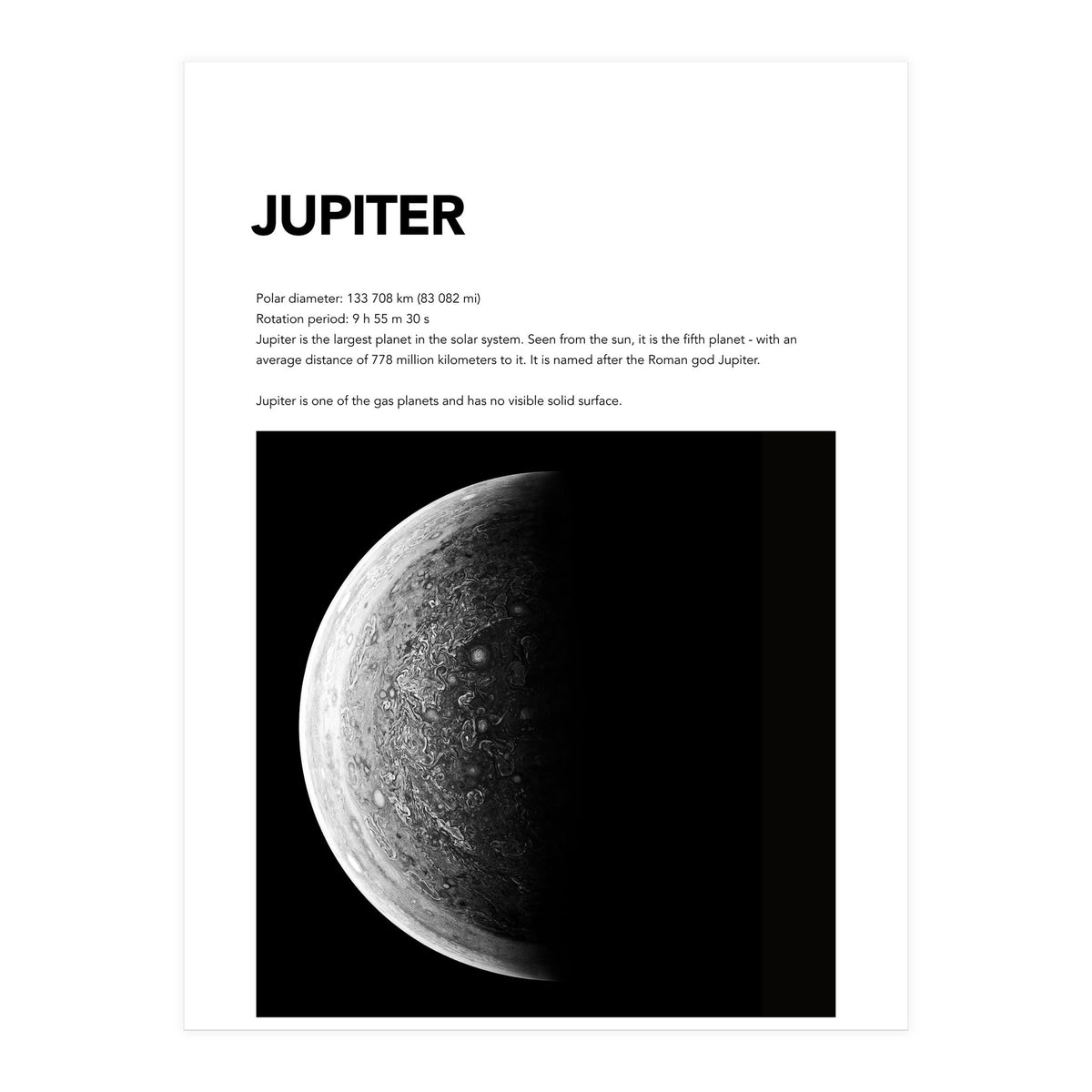 JUPITER (Print Only)