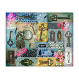 Vintage Key Collage (Print Only) thumbnail