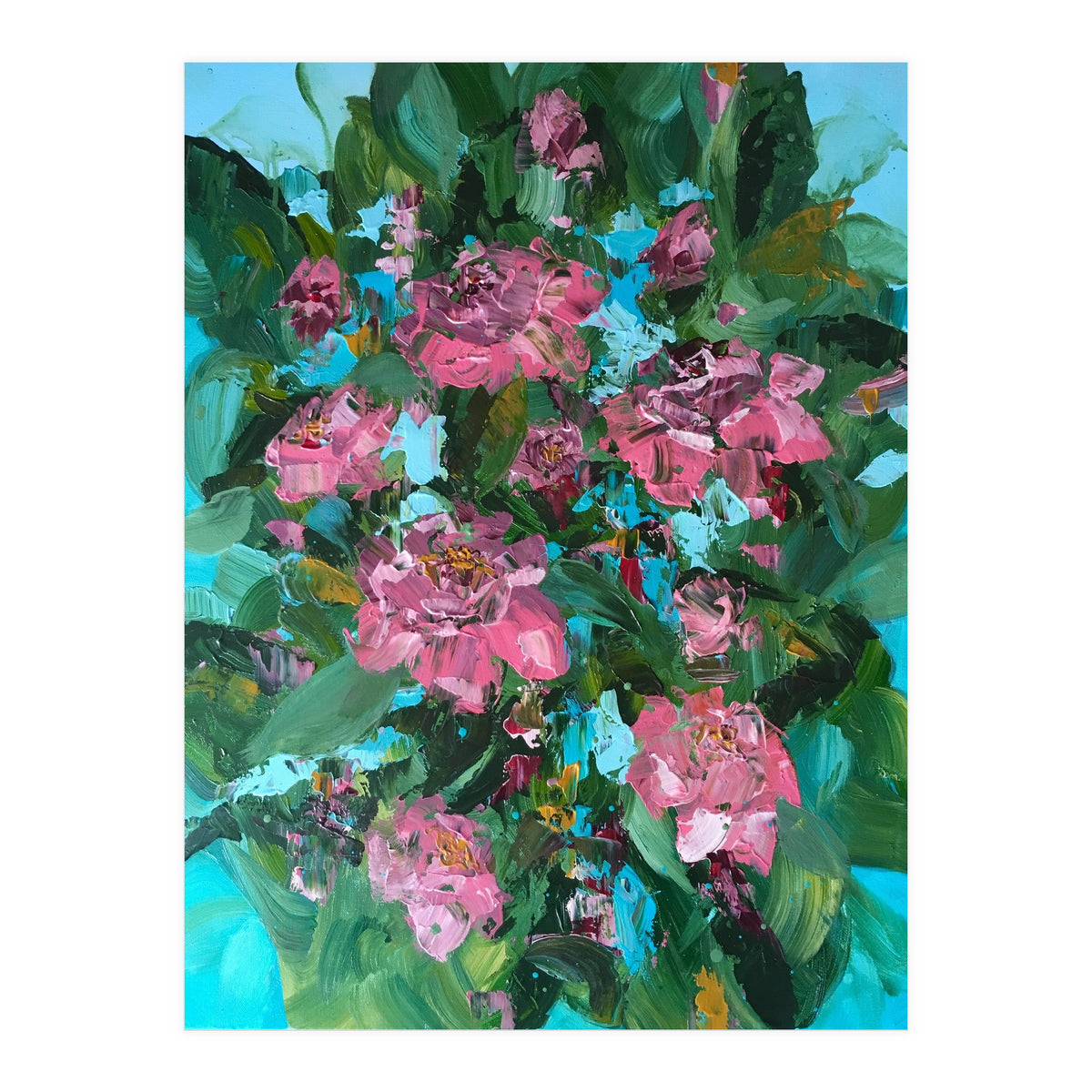 Vibrant Roses (Print Only)