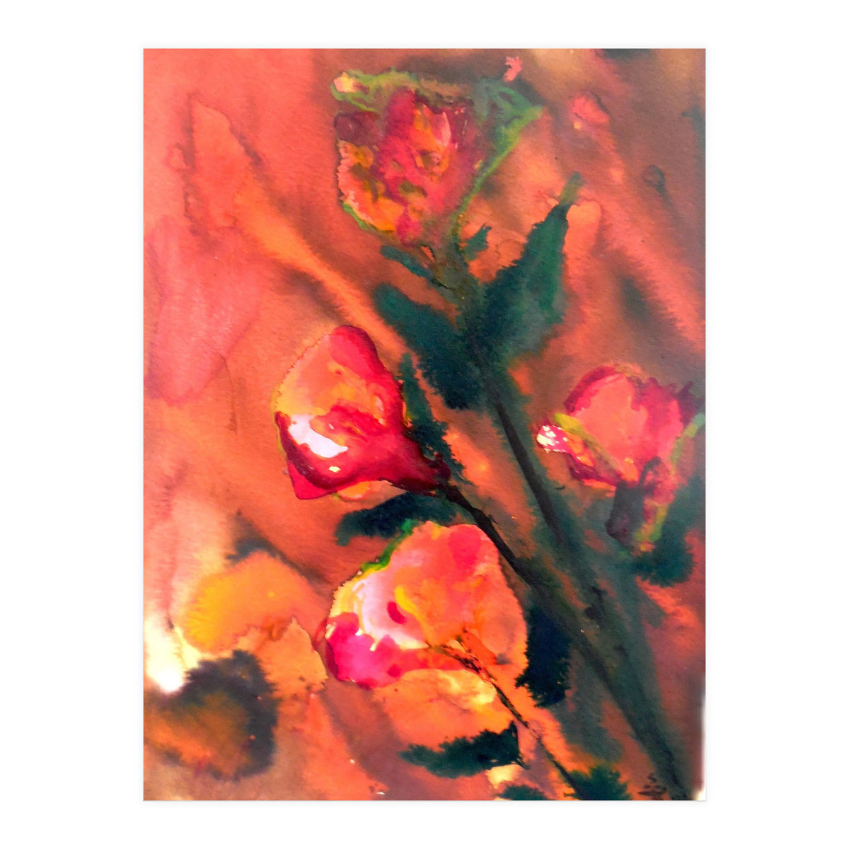 Bloom Like A Flower (Print Only)