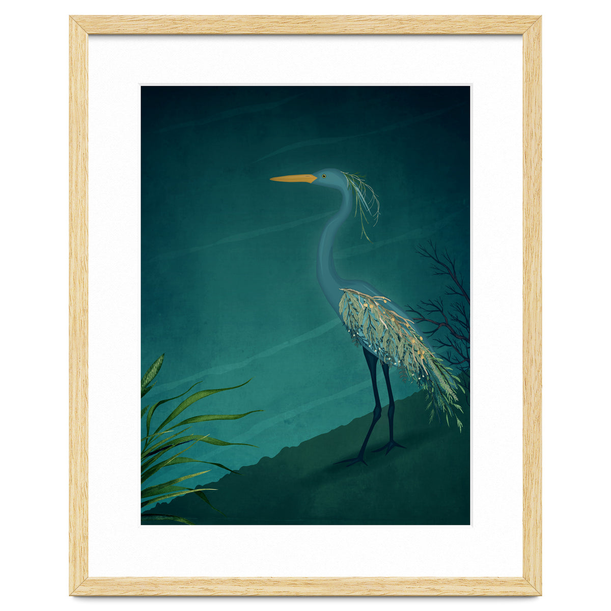 Camouflage:  The Crane