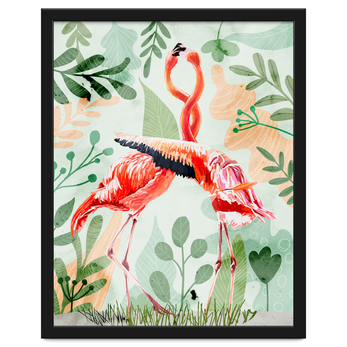 Flamingo Love