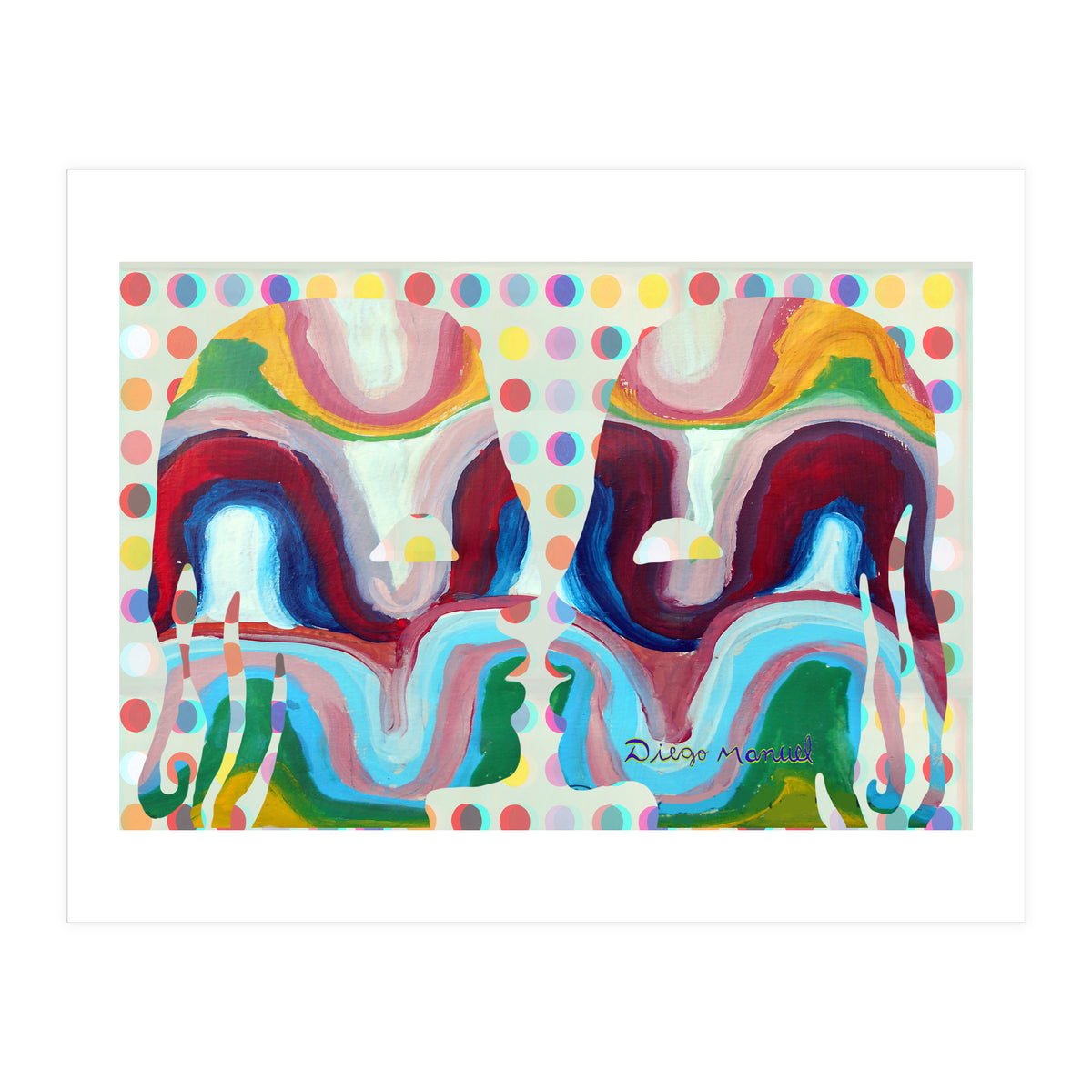 Abstracto Pop Nuevo B5 (Print Only)