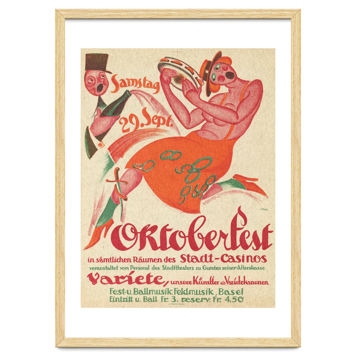 Oktoberfest 1923 Advertisement