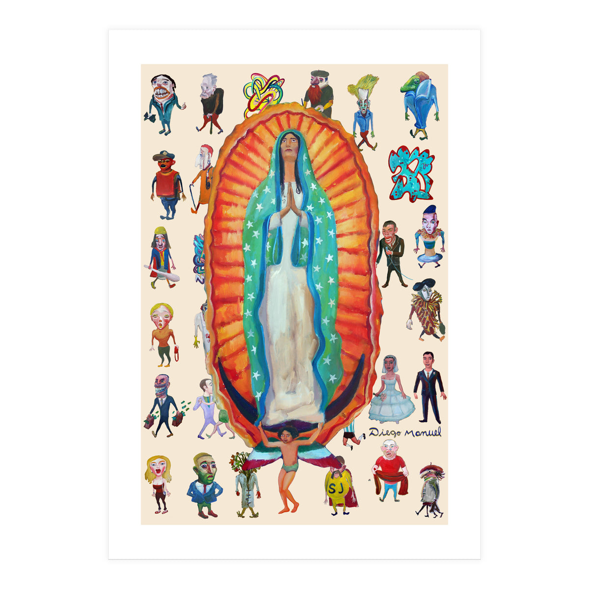Virgen De Guadalupe 11 (Print Only)