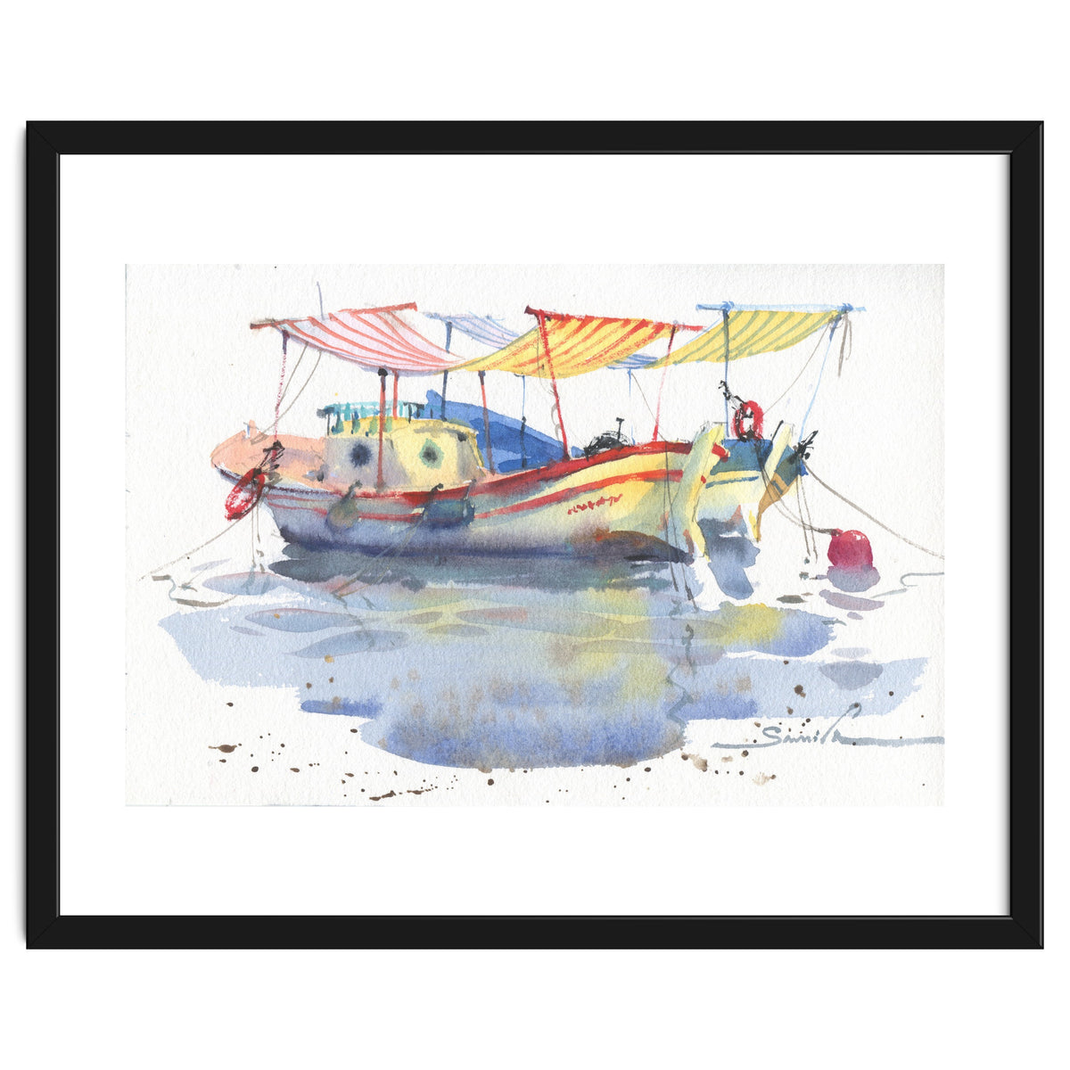 Pleasure boats paintings