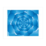 Sky Cloud Spiral Blue Spiral (Print Only) thumbnail
