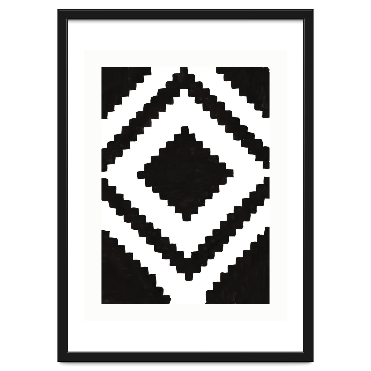 Patterns Aztec Black