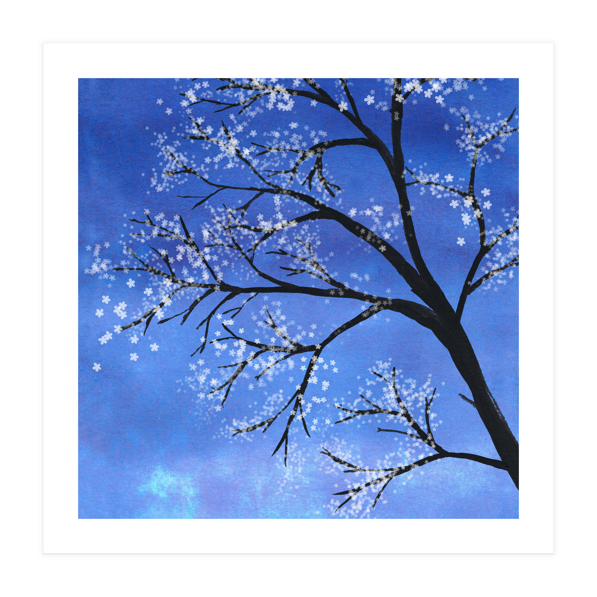 Tree in bloom  (Print Only)