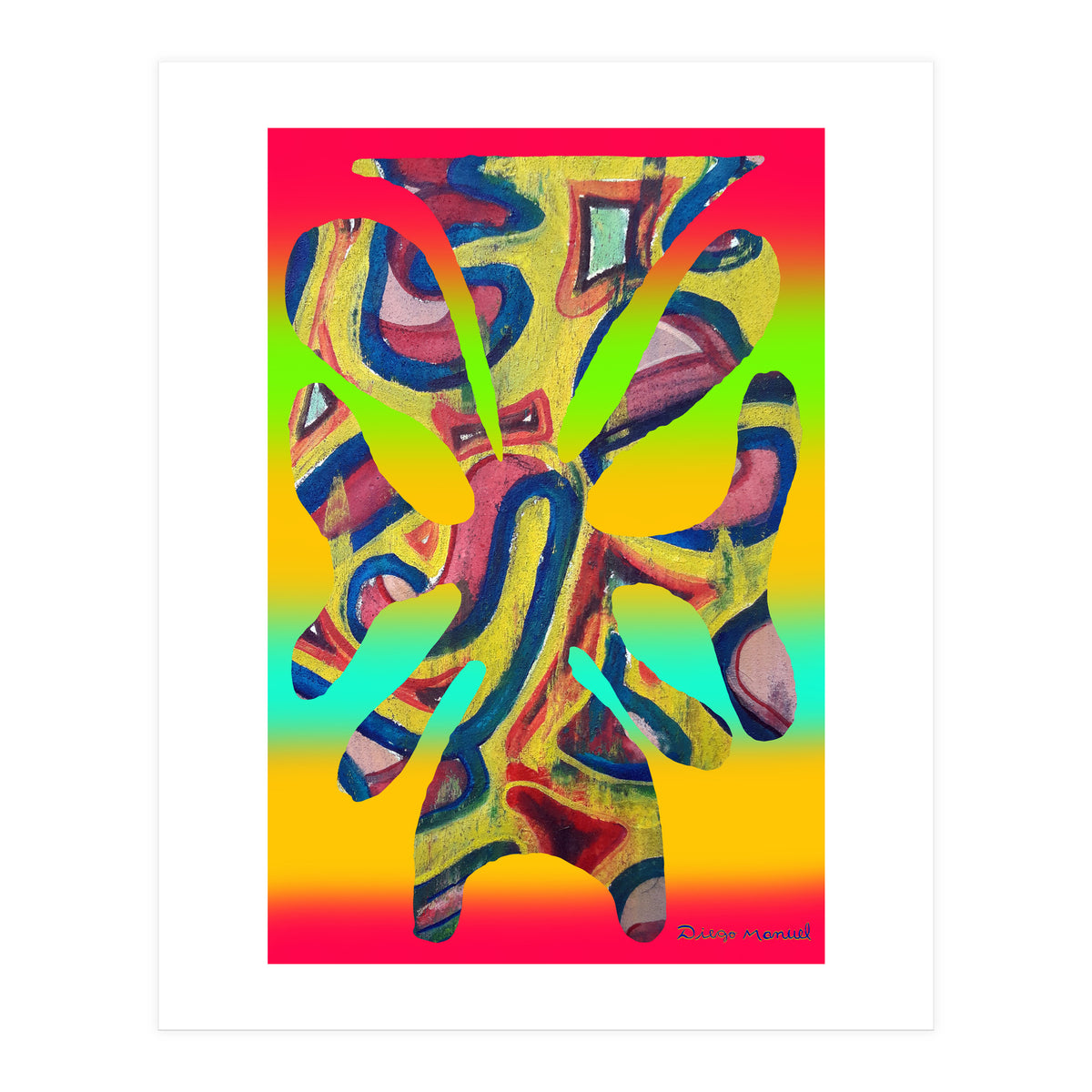 Pop Abstract 2023 Tapiz 41 (Print Only)