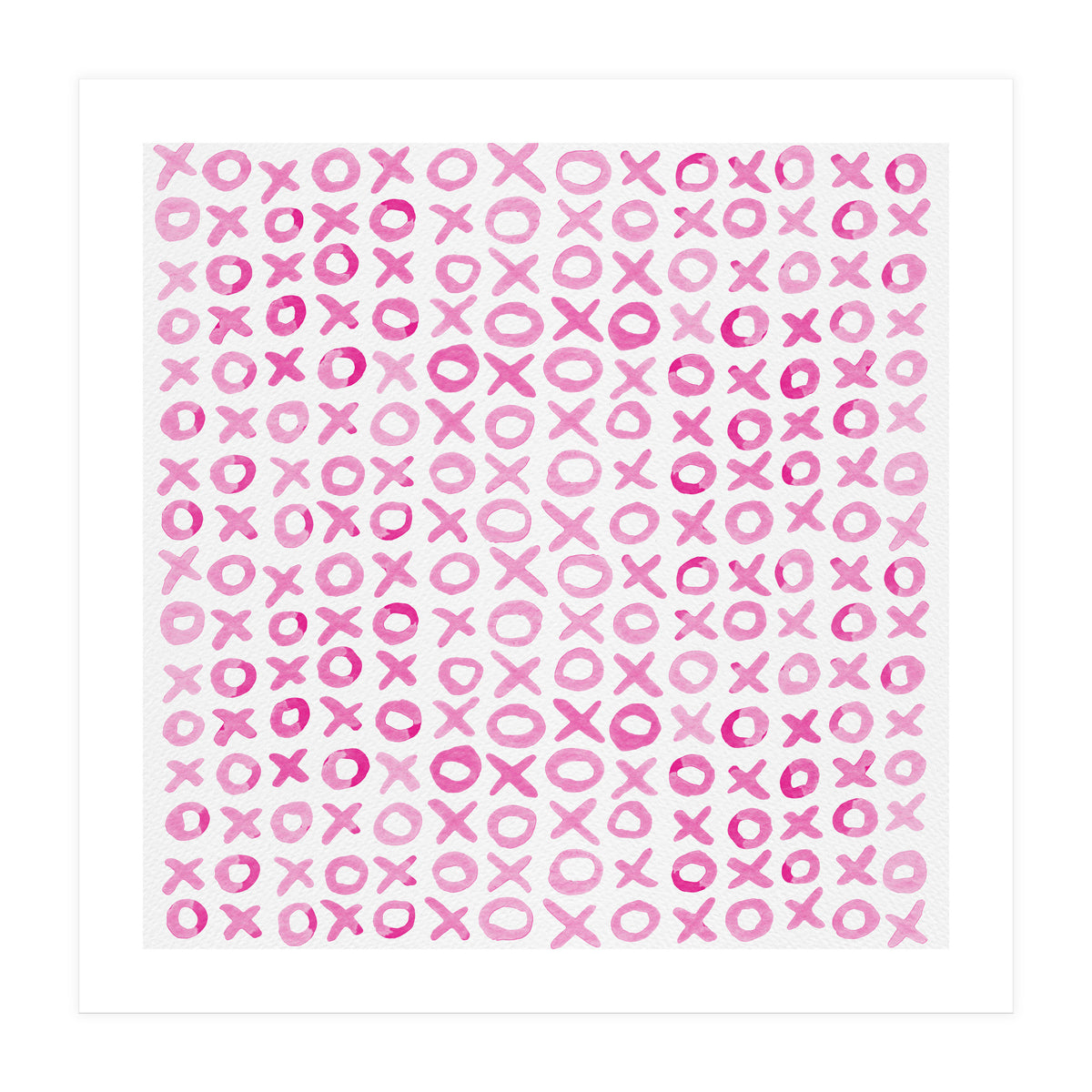 Valentines Day Xoxo - Pink (Print Only)
