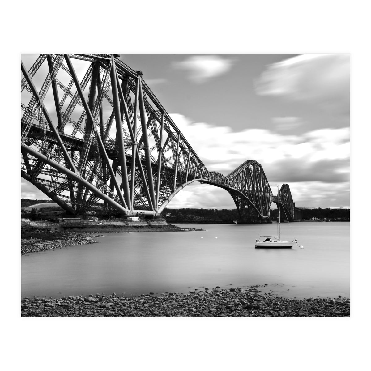 Forth Rail Bridge Seaside Architecture Seaside (Print Only)