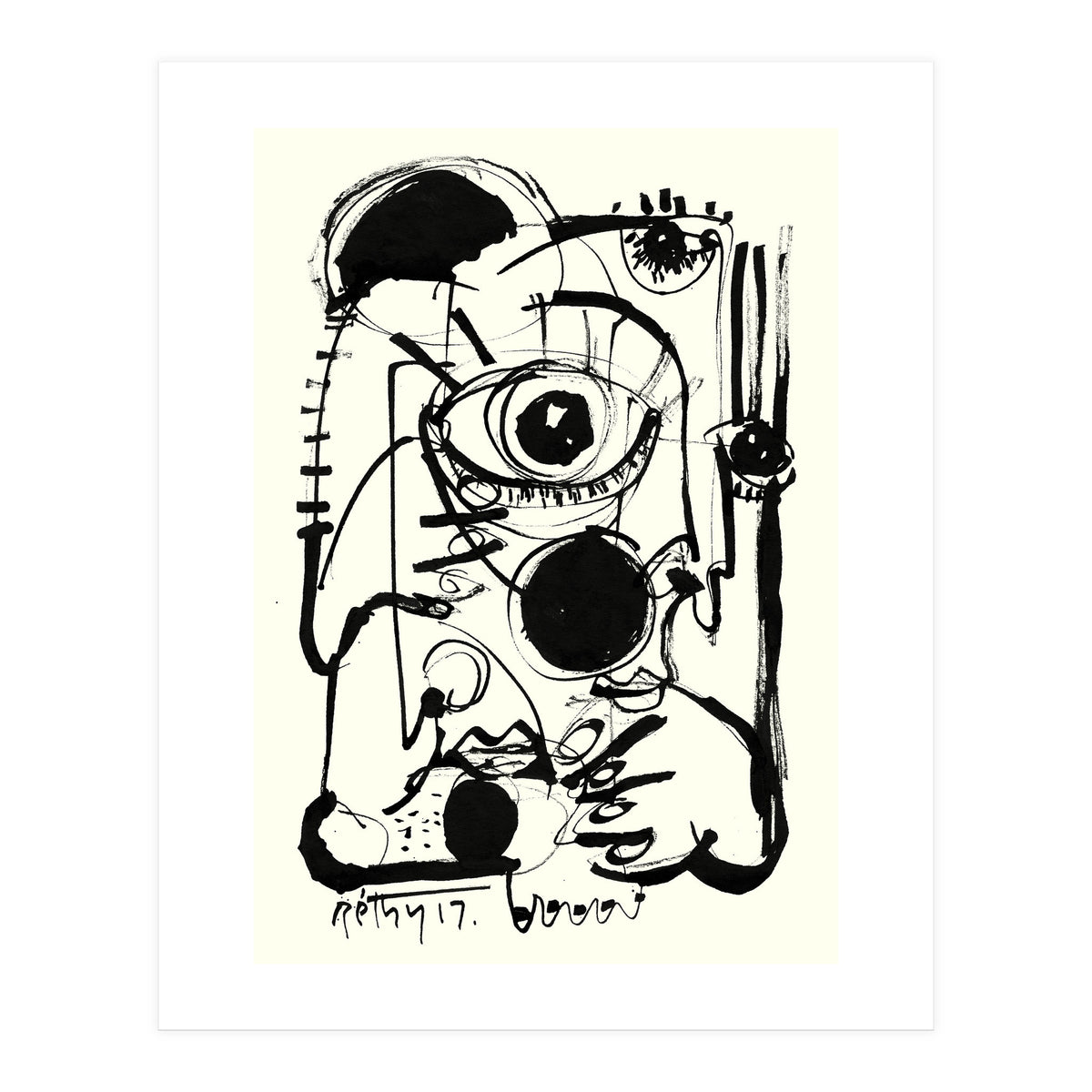 Staring Into Infinity (Print Only)