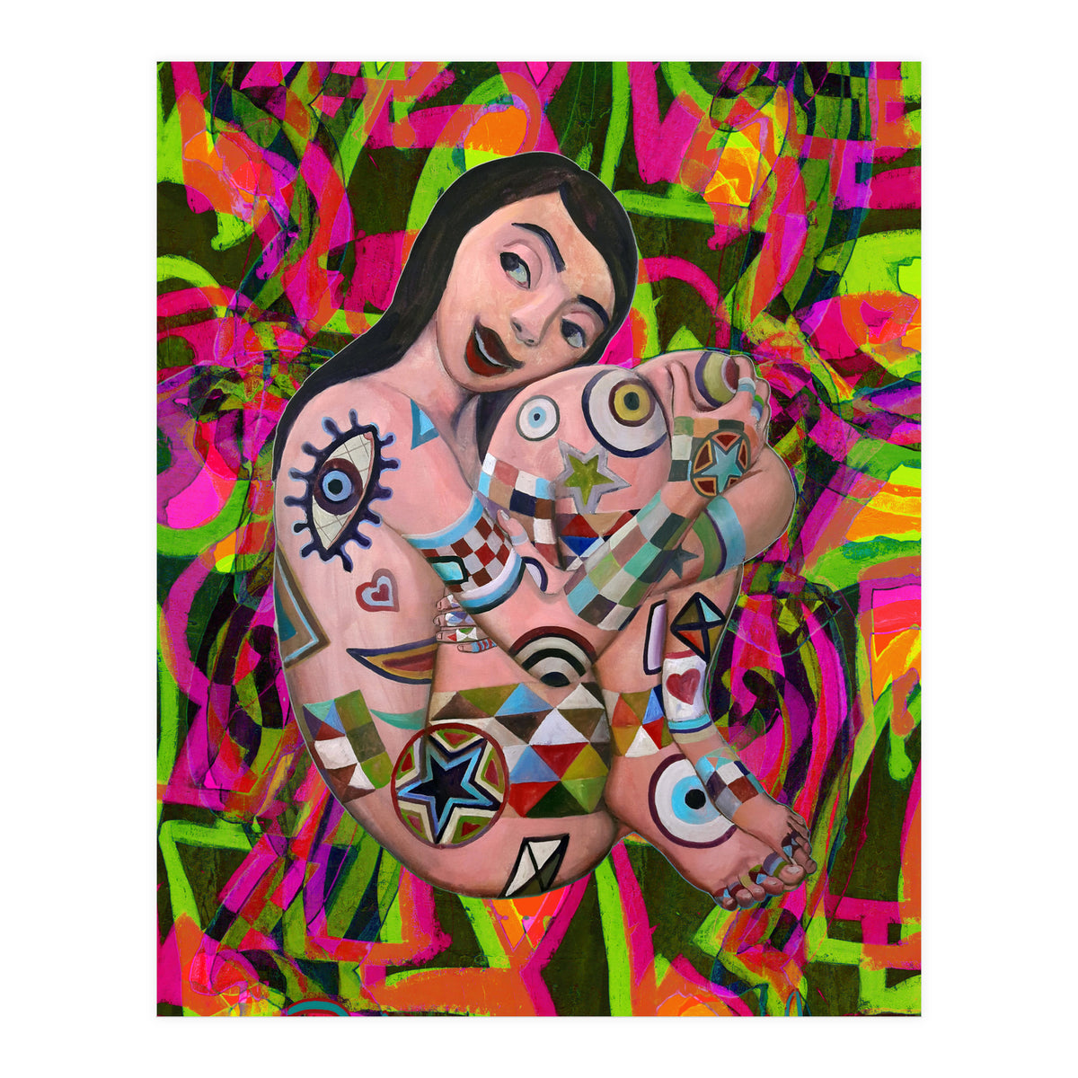 Chica Tatuada 2 (Print Only)