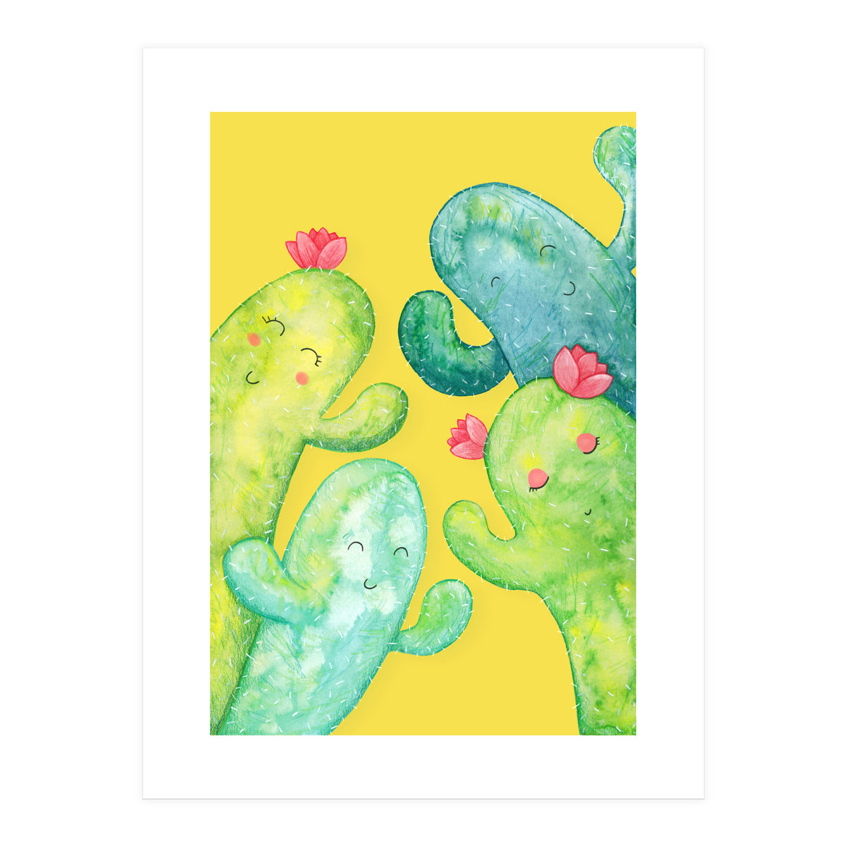 Cactus Family (Print Only)