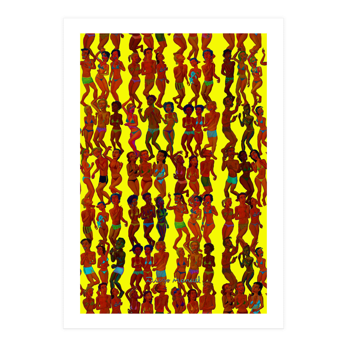 Fiesta En La Playa 11 (Print Only)