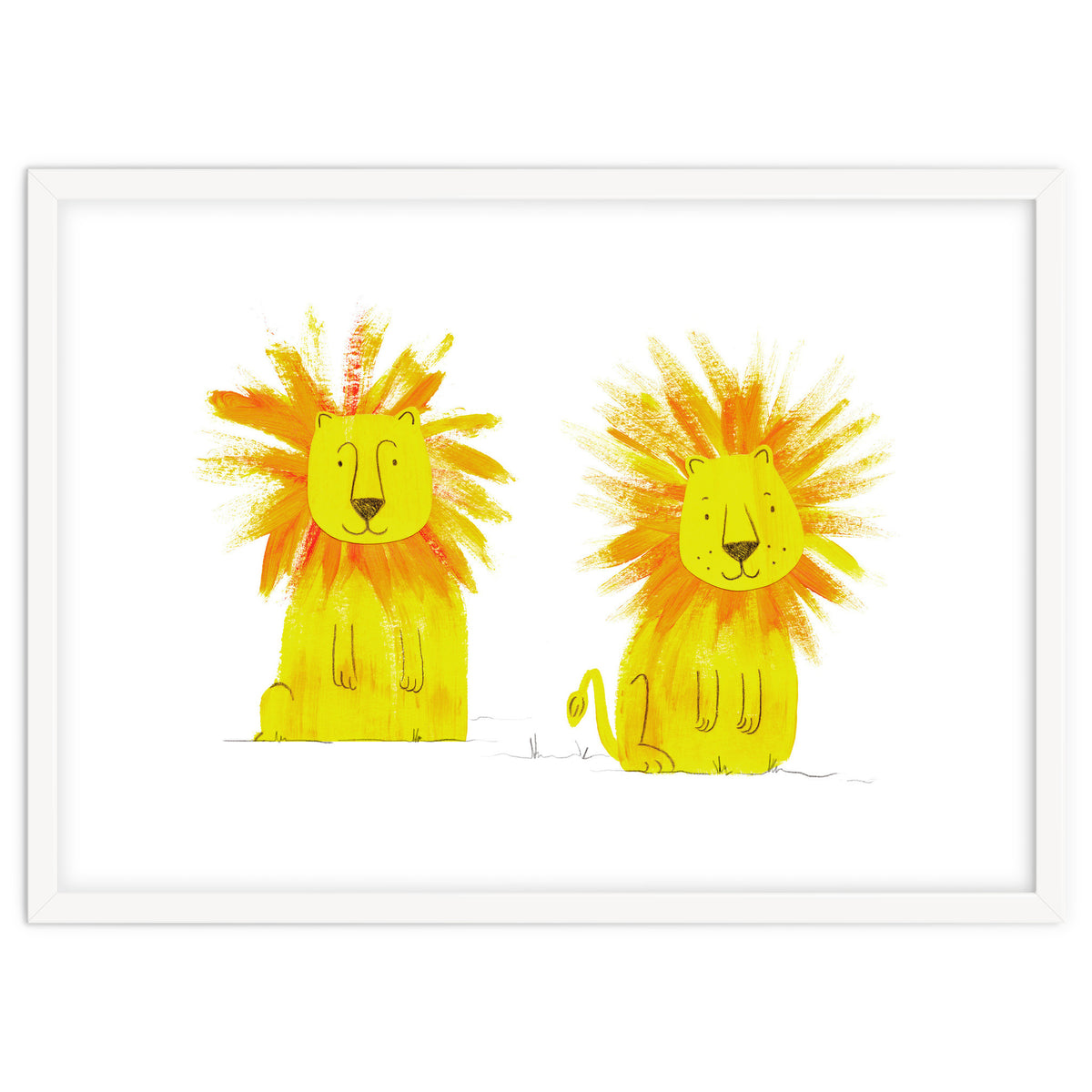 Two Lions