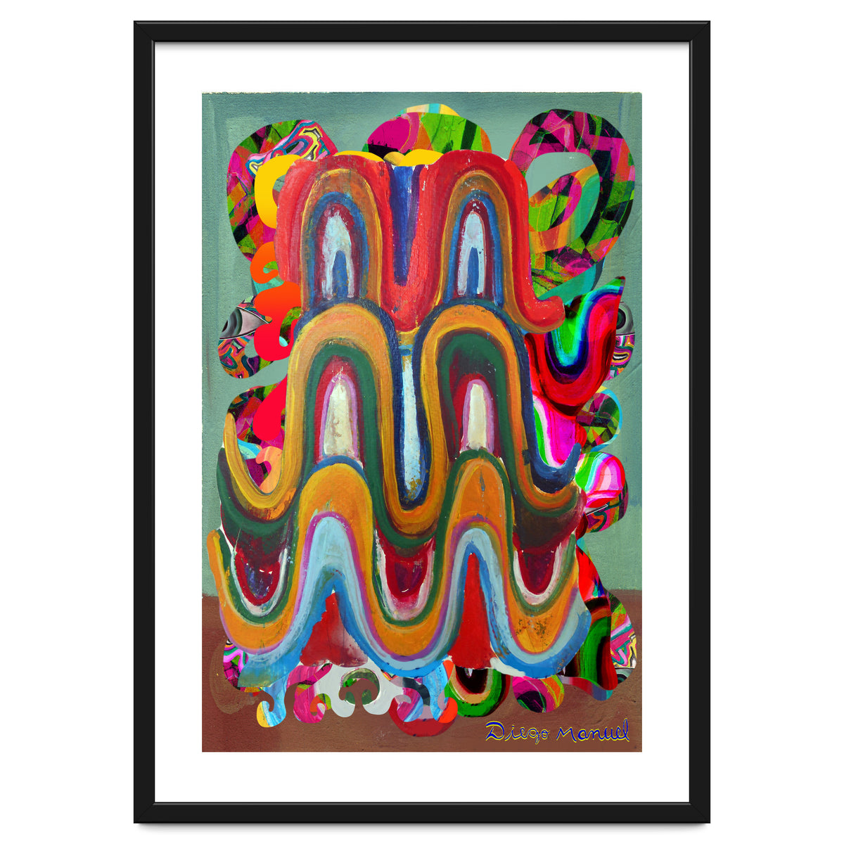 Pop Abstract Asimetrico A5