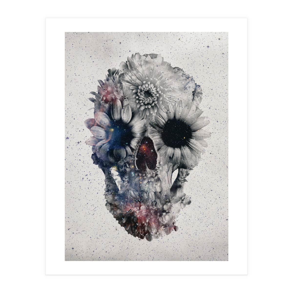 Floral Skull 2 (Print Only)
