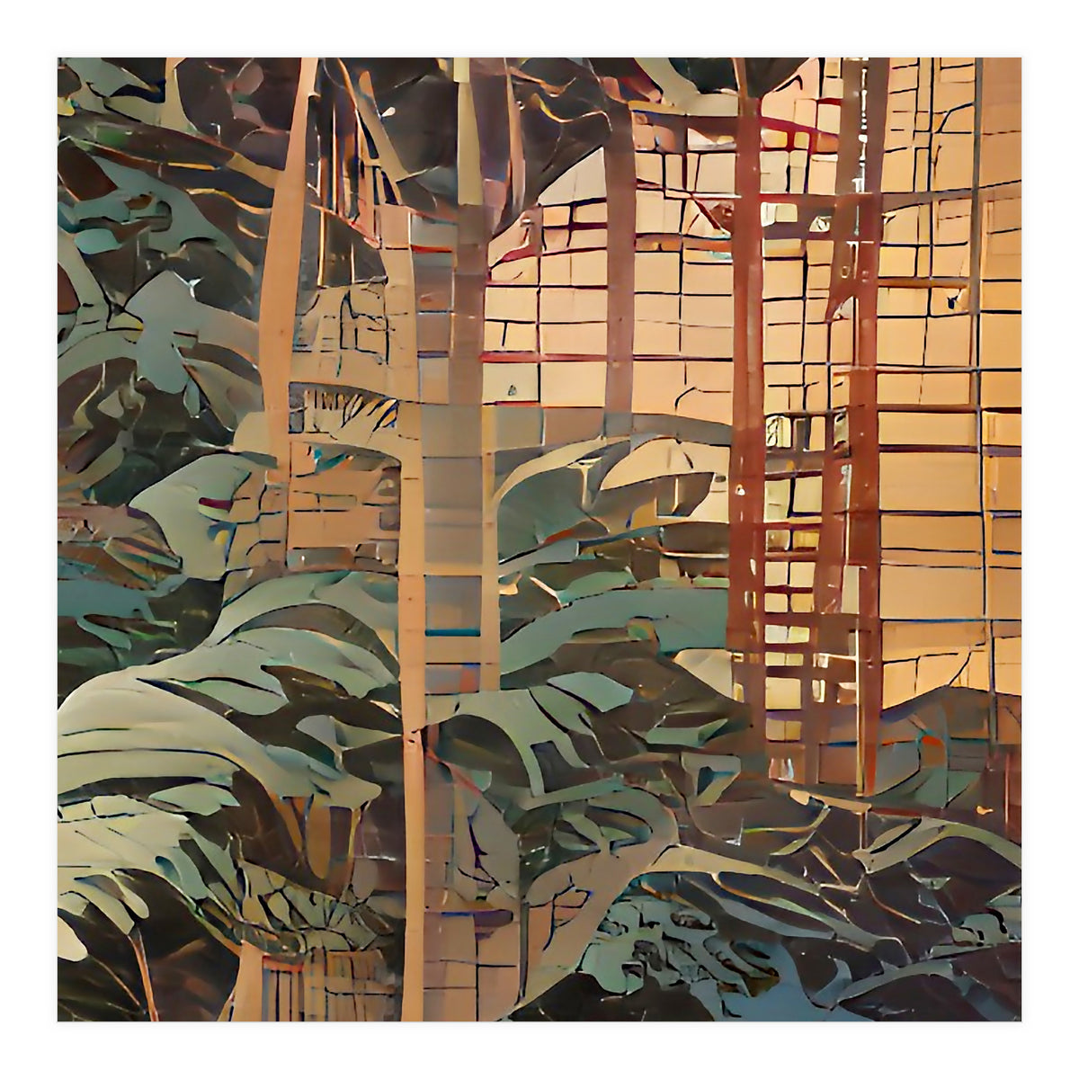 TROPICAL FOREST no4-A - UKIYO-e (Print Only)