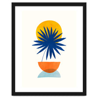 Mid Century Tropical Sunset