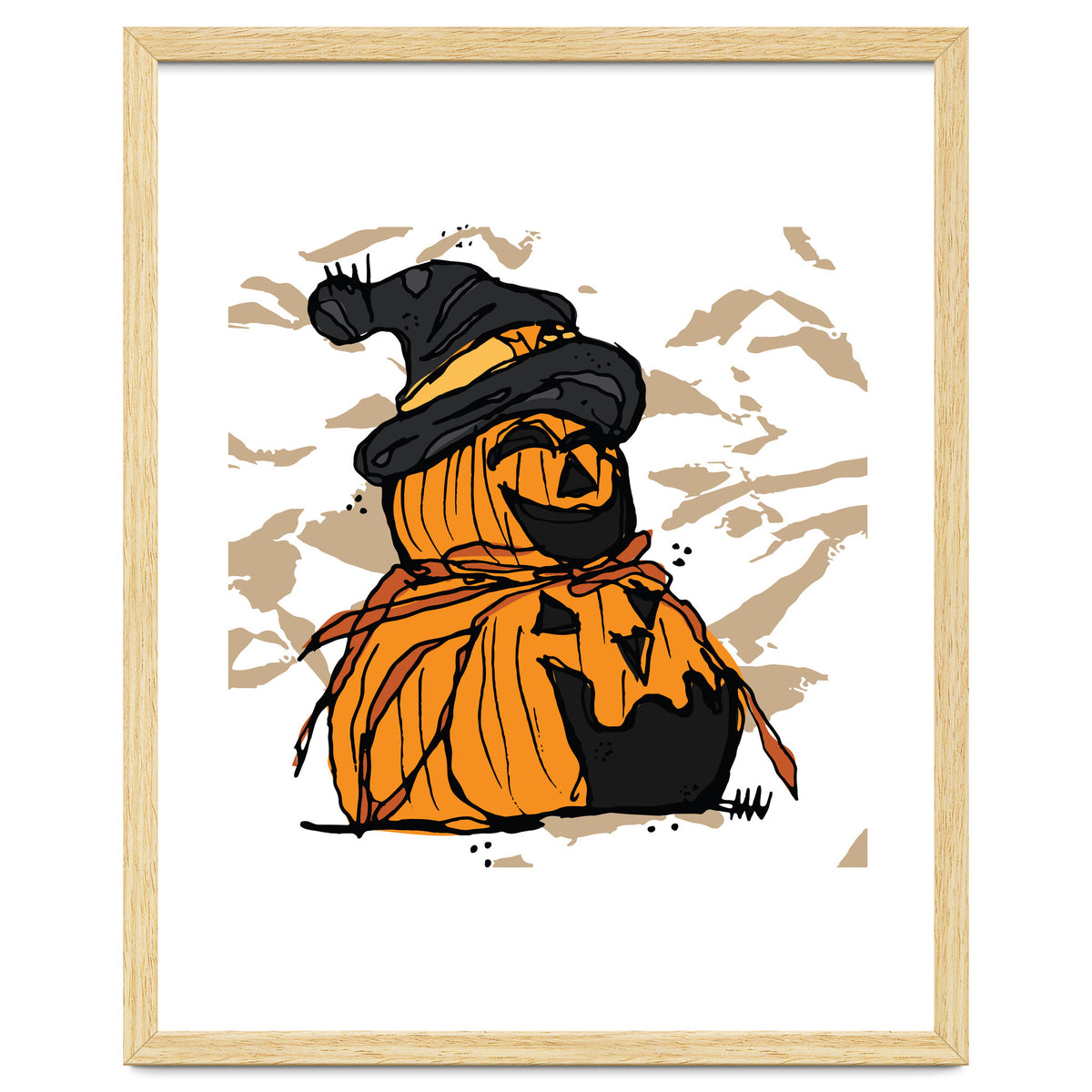 Pumpkin sketch