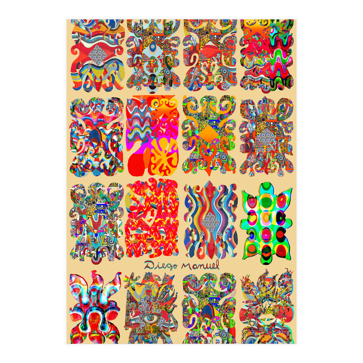 Tapiz Perfiles 2023 27 (Print Only)