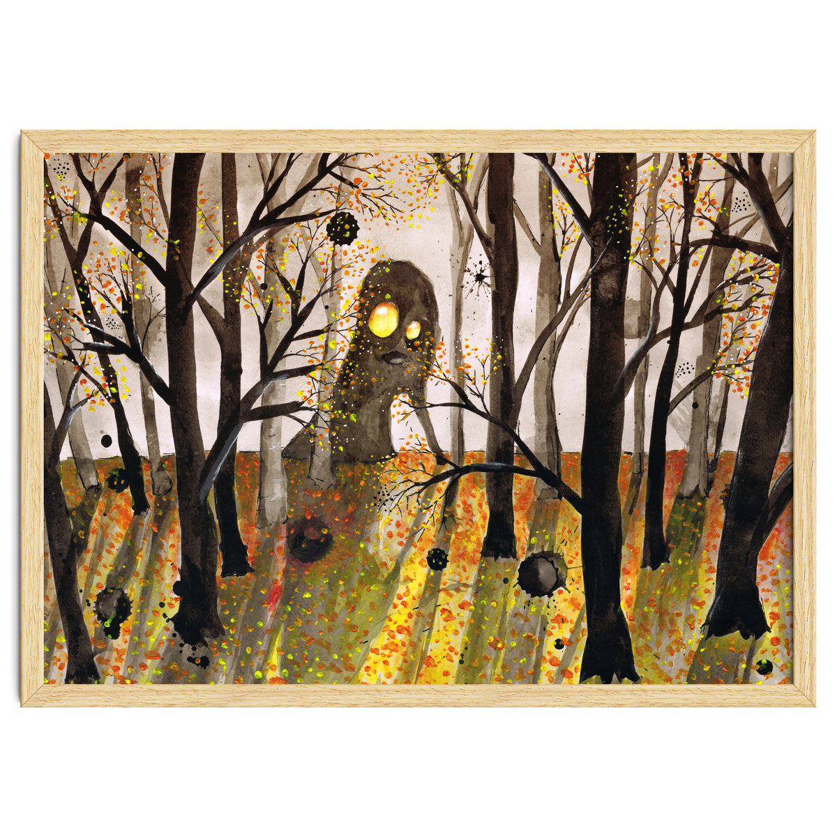 Monster in the woods