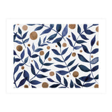 Watercolor Indigo Branches (Print Only) thumbnail
