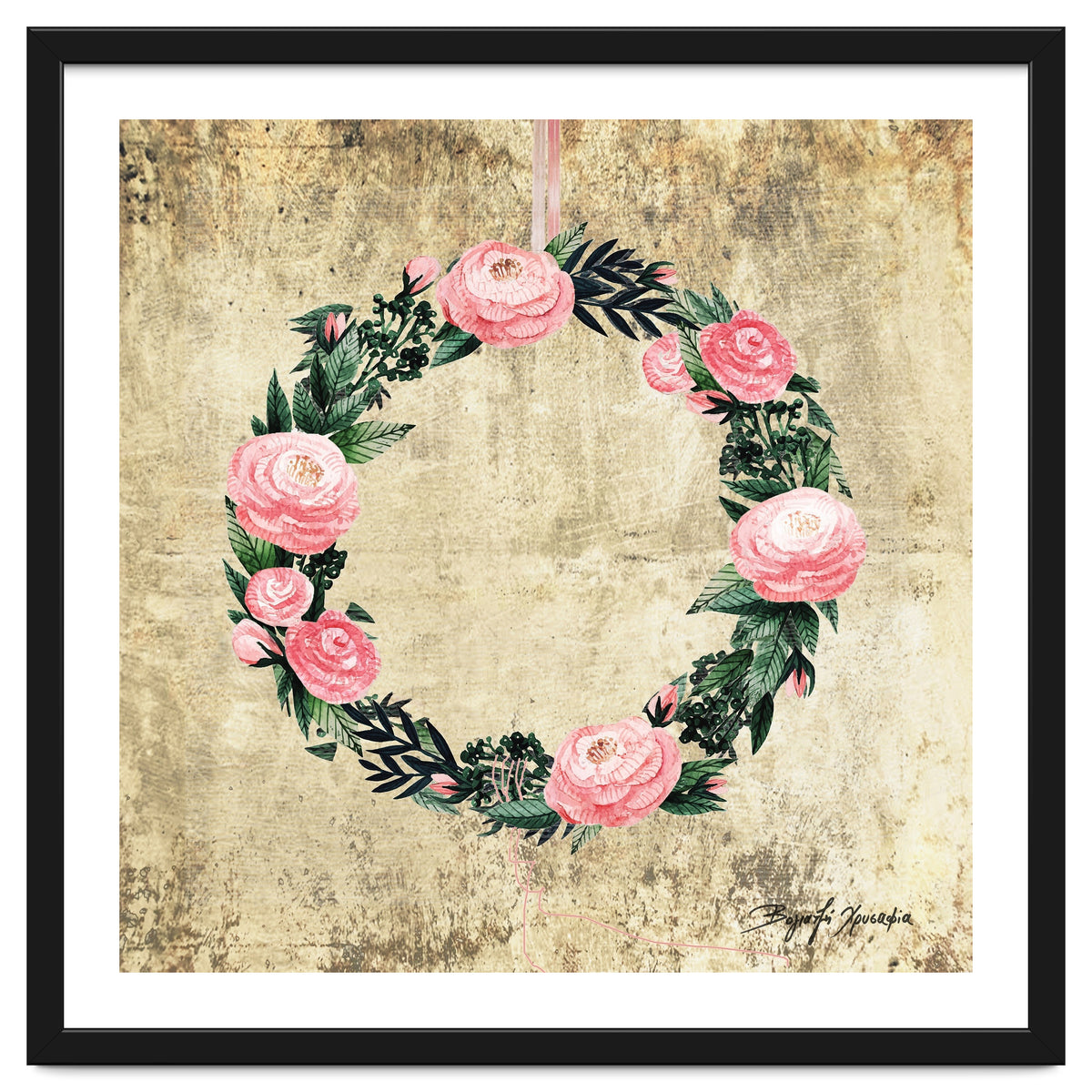 Wreath #Rose Flowers #Royal collection