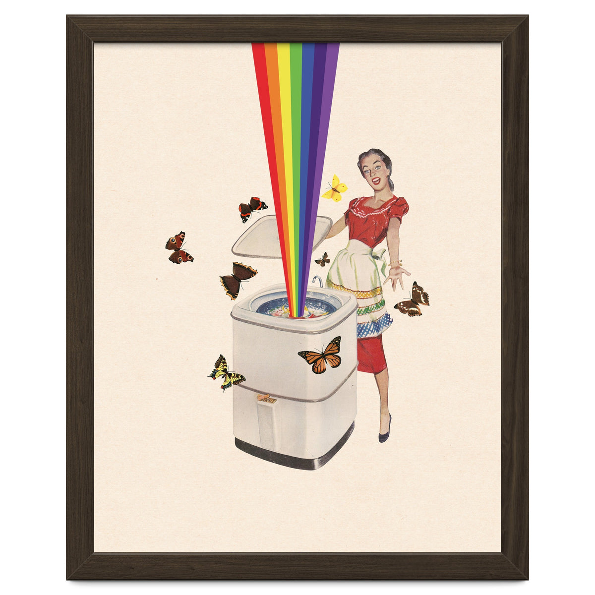 Rainbow Washing Machine