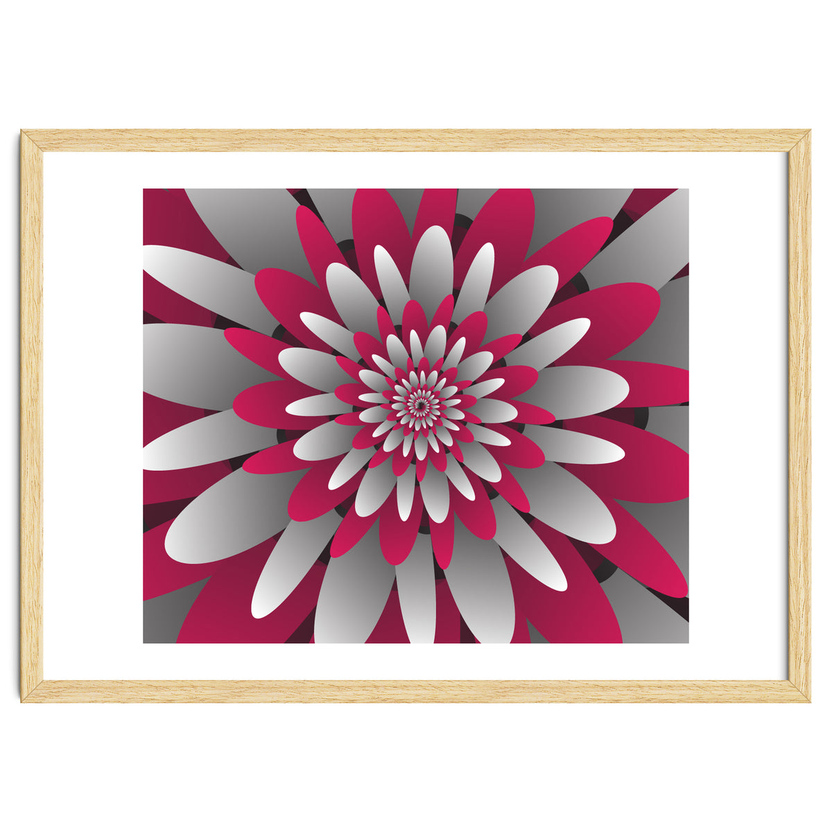 Paper Cut Flower Spiral