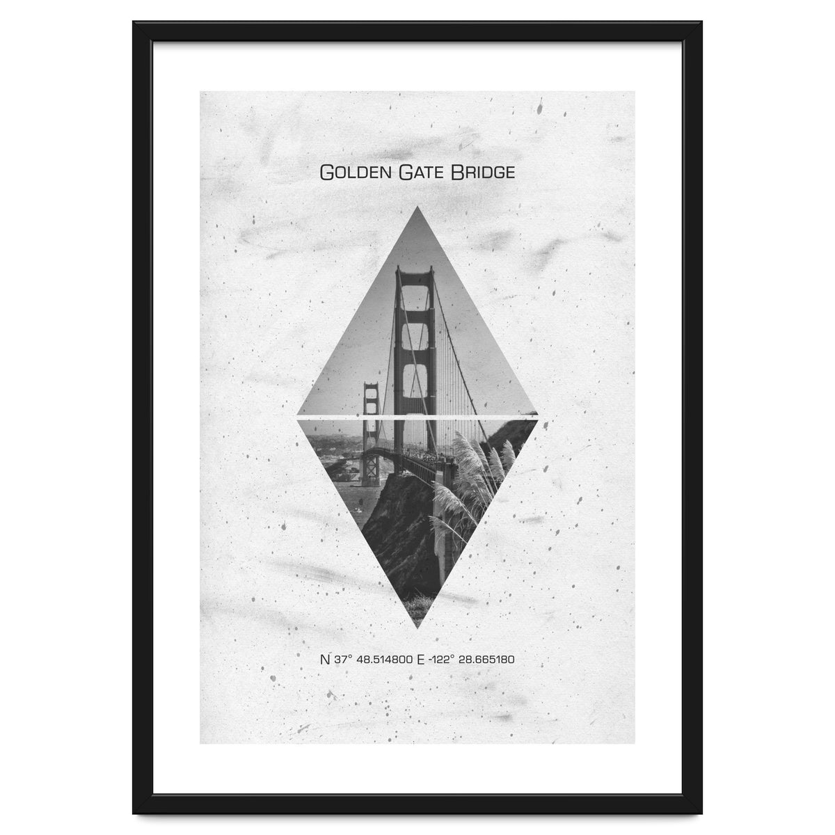 Coordinates SAN FRANCISCO Golden Gate Bridge