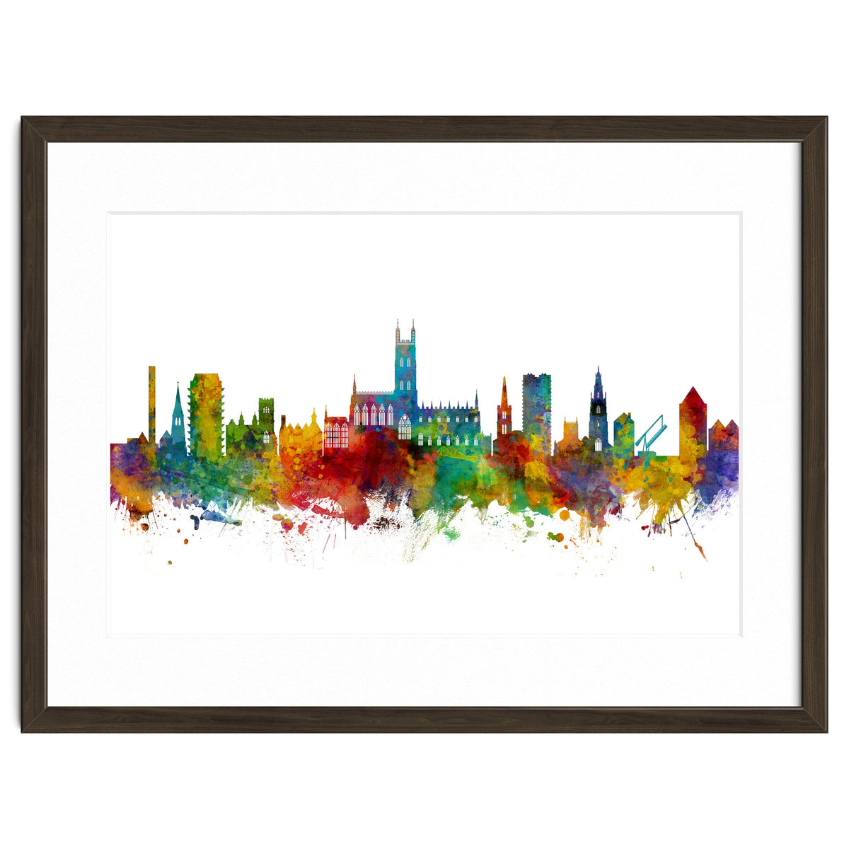 Gloucester England Skyline