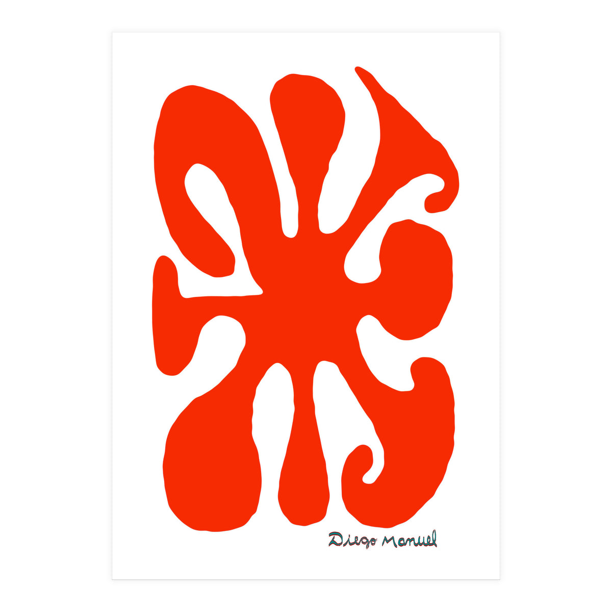 Fuego 152 Copia (Print Only)