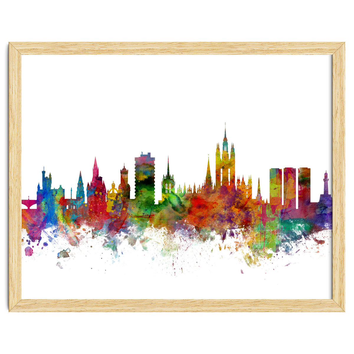 Aberdeen Scotland Skyline