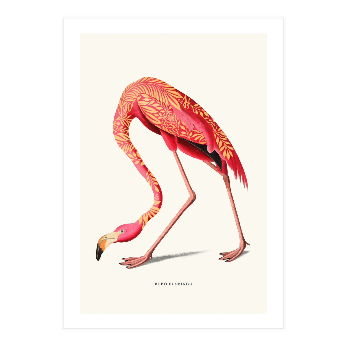 Boho Flamingo (Print Only)