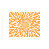 Abstract Orange Geometric Design Art (Print Only) thumbnail