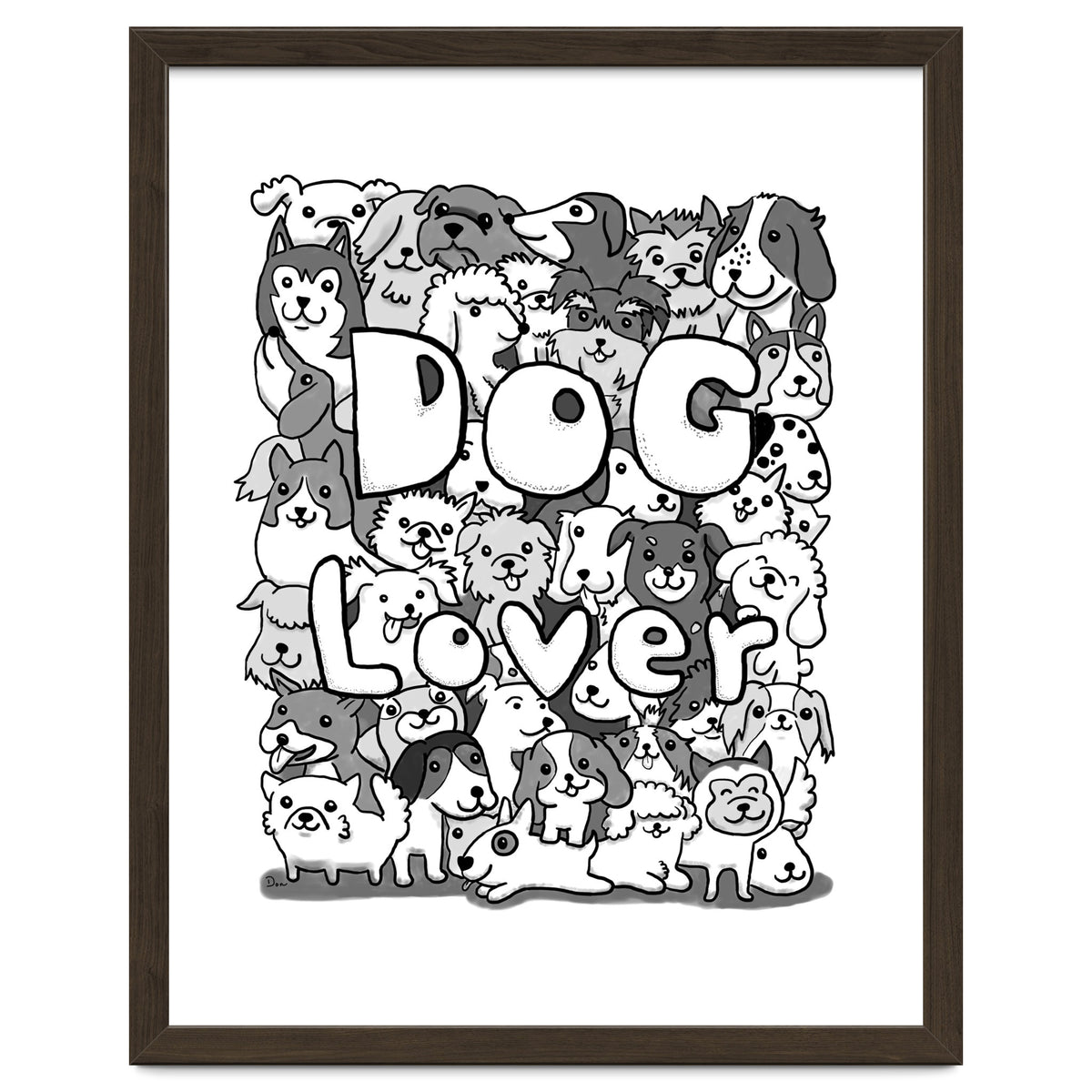 Doodle 72:  Dog Lover