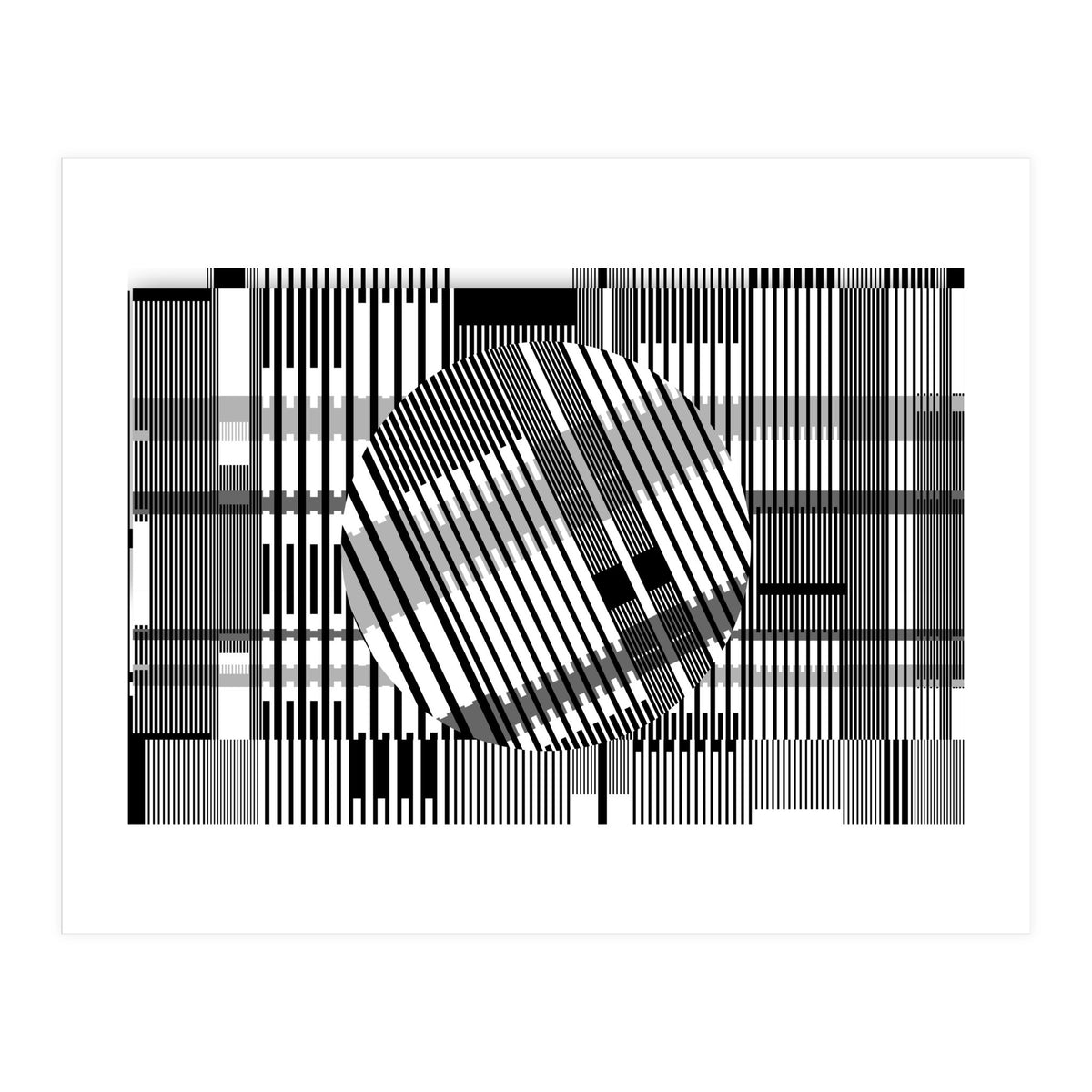 Glitch Global II Serie Urban Nature (Print Only)