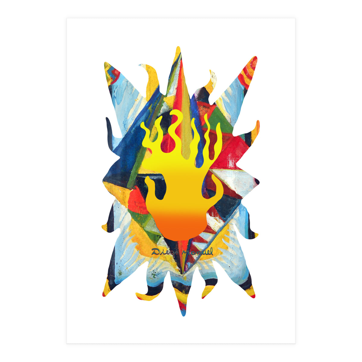 Fuego 12 Copia (Print Only)