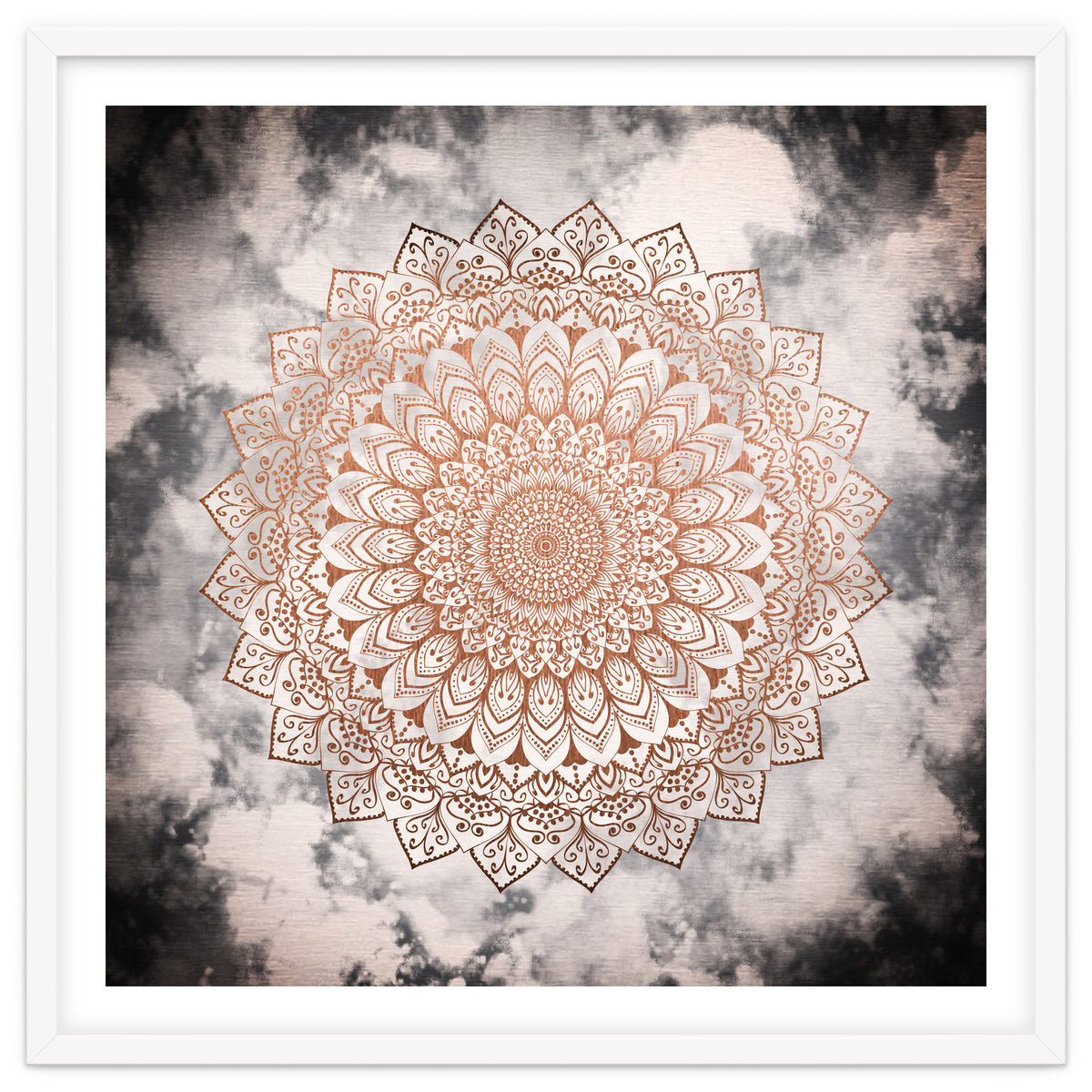 Rose Night Mandala
