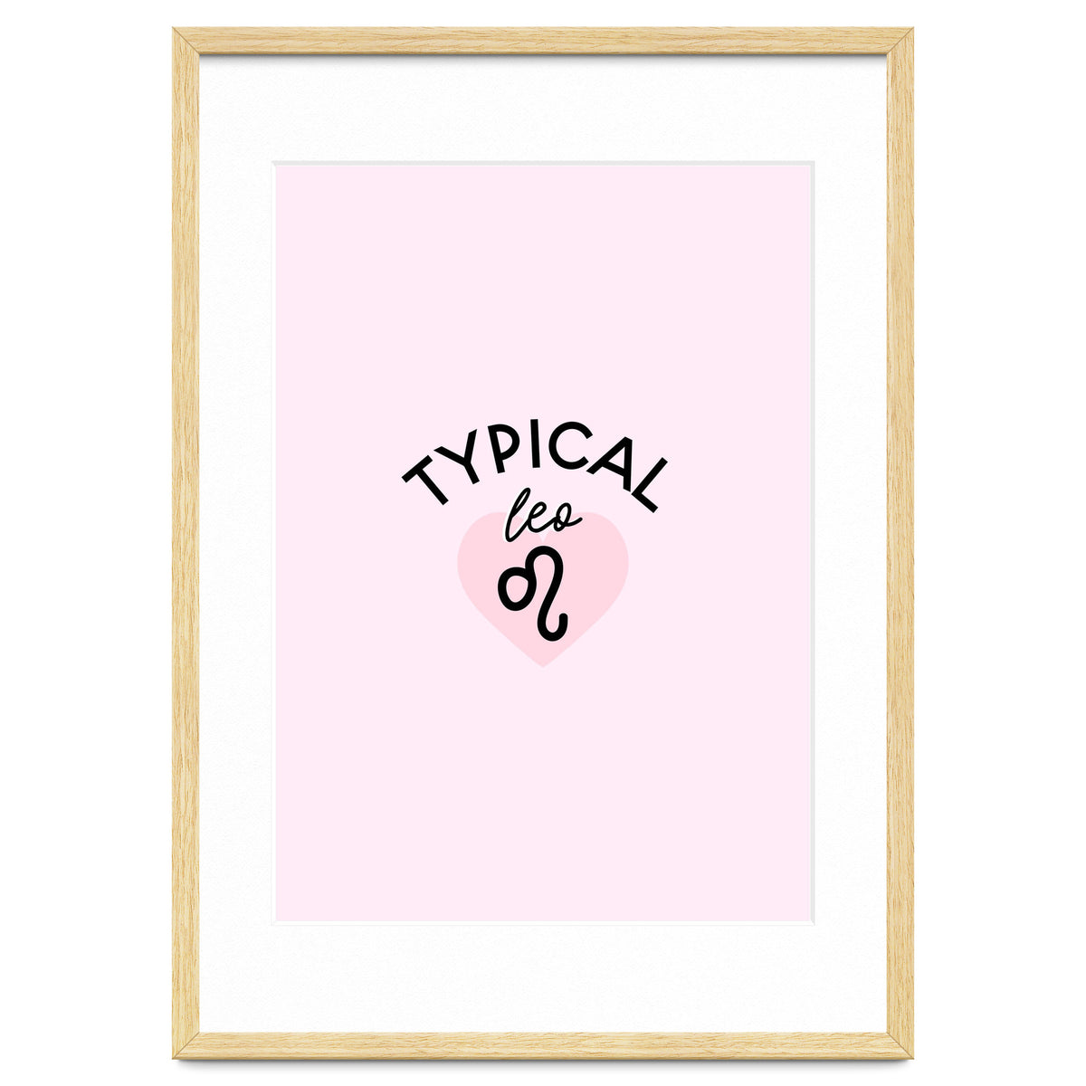 Typical Leo Horoscope Print