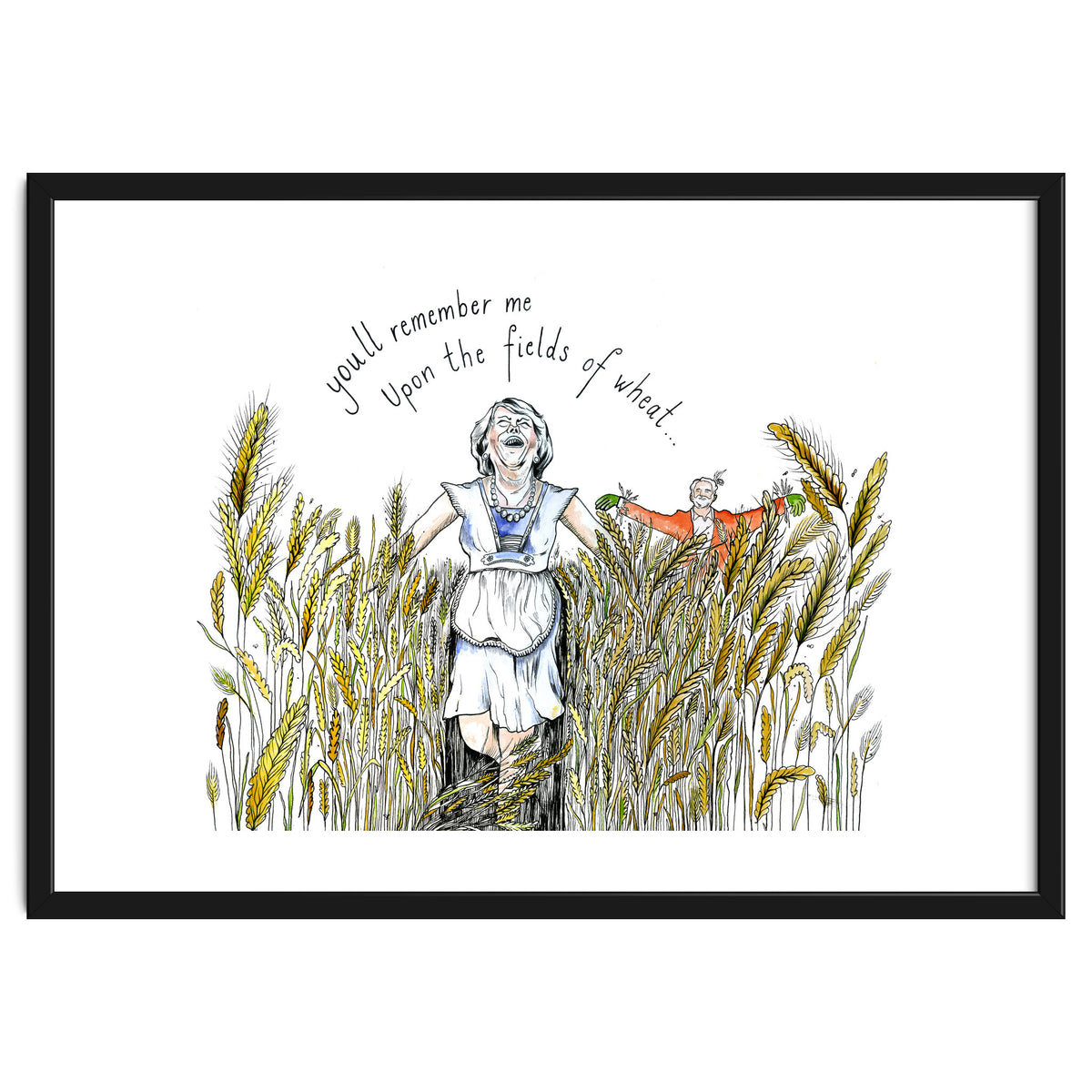 Upon The Fields Of Wheat