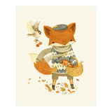 Fritz The Fruitforaging Fox (Print Only) thumbnail